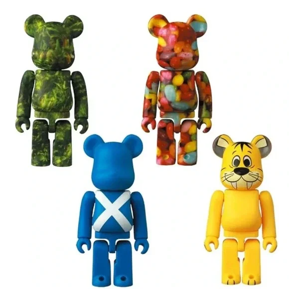 NEW Set Of 4 Bearbrick Series 45 Blind Box by Medicom Toy - Picture 1 of 7